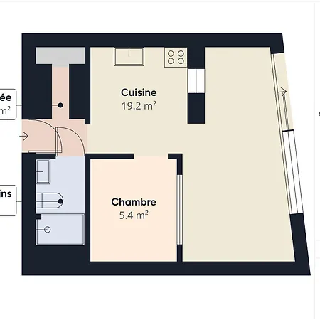 Vue - Pour 2 Adultes 2 Enfants Apartment Les Sables-d'Olonne